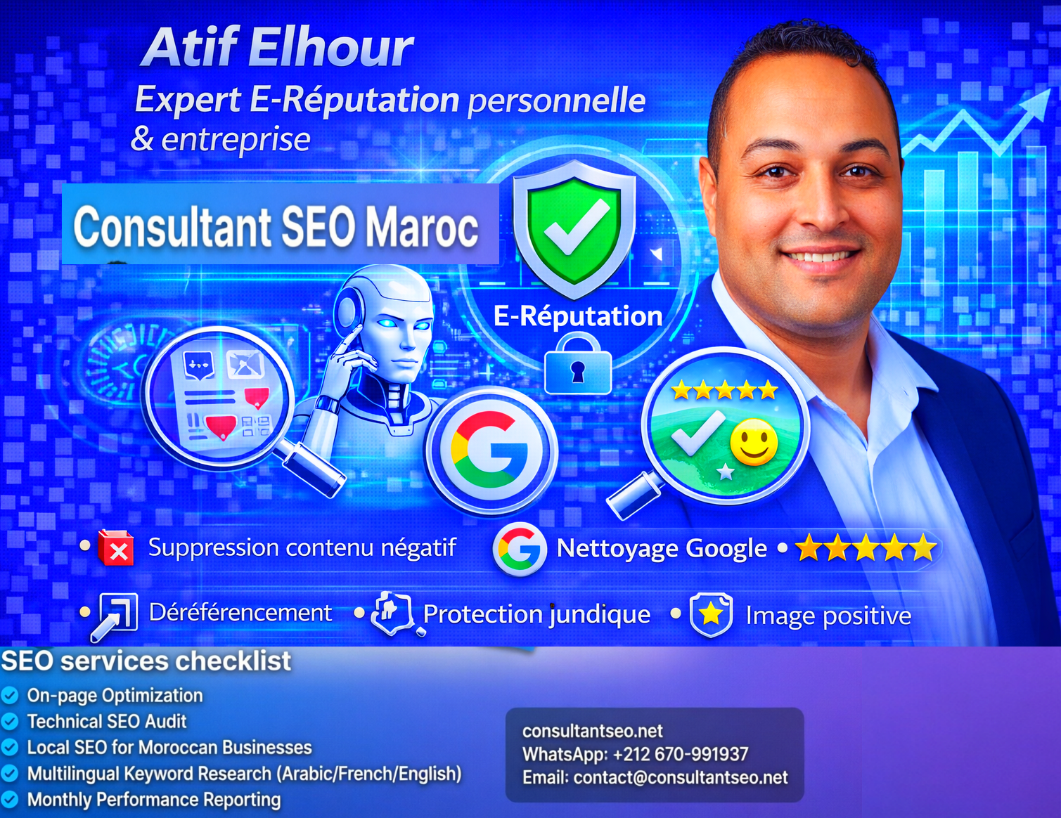 consultant seo maroc